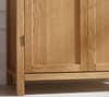 Coxmoor Oak 2 Door Wooden Wardrobe