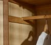 Coxmoor Oak 2 Door Wooden Wardrobe
