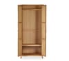 Coxmoor Oak 2 Door Wooden Wardrobe