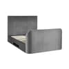 Croft Dark Grey Velvet TV Bed
