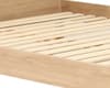 Croxley Oak Wooden Rattan Bed