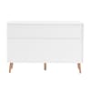 Croxley White Rattan 7 Drawer Chest