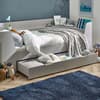 Cyclone Taupe Wooden Storage Day Bed