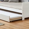 Brixton White Wooden Guest Bed