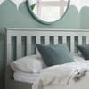 Denver Grey Solid Pine Wooden Bed