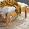 Denver Antique Solid Pine Wooden Bed Frame - 3ft Single