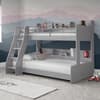 Domino Light Grey Wooden Triple Sleeper Bunk Bed