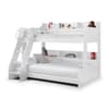 Domino White Wooden Triple Sleeper Bunk Bed