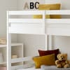 Durham White Wooden Bunk Bed