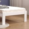 Easton White Wooden Bookcase Bed