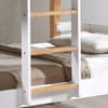 Hudson White and Oak Wooden Bunk Bed