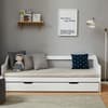 Brixton White Wooden Guest Bed