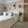 Eden White Boucle Fabric Bed