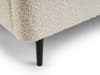 Eden Ivory Boucle Fabric Bed