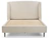 Eden Ivory Boucle Fabric Bed