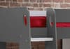 Eclipse Grey and White Wooden Storage Bunk Bed