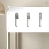 Elisa White and Pale Wood Storage Bunk Bed