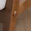Ellwood Cream and Oak Fabric Armchair