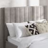 Eloise Grey Chenille Fabric Bed