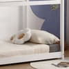 Ely White Wooden House Bed