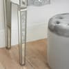 Elysee Mirrored 5 Drawer Dressing Table