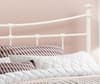 Emily Cream Metal Bed