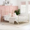 Emily Cream Metal Bed Frame - 4ft6 Double