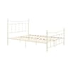 Emily Cream Metal Bed Frame - 4ft6 Double