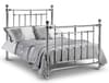 Empress Chrome Finish Metal Bed Frame - 5ft King Size