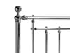 Empress Chrome Finish Metal Bed Frame - 4ft6 Double