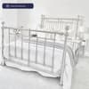 Empress Chrome Finish Metal Bed Frame - 4ft6 Double