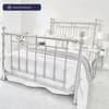 Empress Chrome Finish Metal Bed