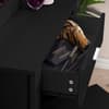 Evelyn Black Dressing Table and Stool