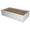 Arctic White Wooden Low Sleeper 4 Drawer Storage Bed