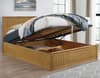 Fairmont Oak Wooden Ottoman Storage Bed