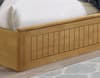 Fairmont Oak Wooden Ottoman Storage Bed