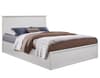 Fairmont White Wooden Ottoman Storage Bed