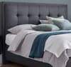 Falstone Slate Grey Fabric Ottoman Storage Bed