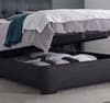 Falstone Slate Grey Fabric Ottoman Storage Bed