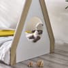 Festival Pale Wood and White Wooden Kids Tent Bed