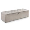 Ravello Mink Fabric Blanket Box