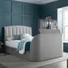 Flintstone Light Grey TV Bed with Super Ortho Mattress Included