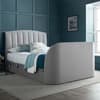 Flintstone Light Grey TV Bed with Super Ortho Mattress Included