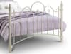 Florence Stone White Metal Bed Frame - 3ft Single