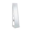Fresco White Wooden Storage Mirror - 155 x 36 cm