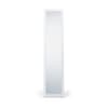 Fresco White Wooden Storage Mirror - 155 x 36 cm
