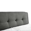 Fullerton Dark Grey Fabric 4 Drawer Storage Bed