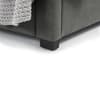 Fullerton Dark Grey Fabric 4 Drawer Storage Bed