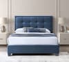 Gainford Blue Fabric Bed
