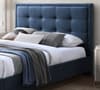 Gainford Blue Fabric Bed